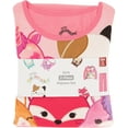 thumbnail image 7 of Girls Licensed Character Long Sleeve Top and Pants Sleep Set,  2-Piece, Sizes 4-12, 7 of 7