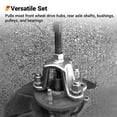 thumbnail image 3 of EWK 9-Way Axle Puller Slide Hammer Bearing Remover Set for Front Wheel Hub, Rear Axle Shaft, Bushing, Pulley & Bearing, 3 of 4