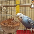thumbnail image 4 of VERDANVERSE Natural Coconuts Shell Bird Nest for Parakeets Hanging Bird House Breeding and Resting, 4 of 4