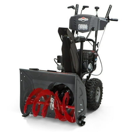 Briggs & Stratton 1696614 208cc 24 in. Dual Stage Medium-Duty Gas Snow Thrower with Electric Start