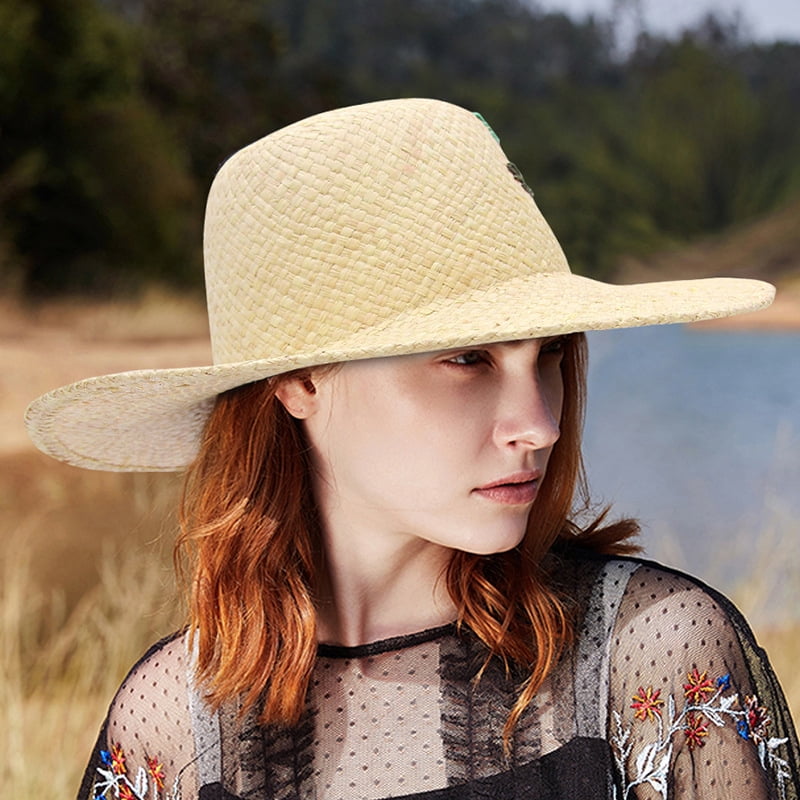 Vacation, Honeymoon Embroidered Straw 