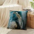 thumbnail image 3 of LALILO Throw Pillow Covers Oil Oil Canvas Oil Color Artwork Grunge Oil Canvas Colorful Old Dark Art Artistic Set of 2 Square 18 x 18 Inch Pillowcase, 3 of 5