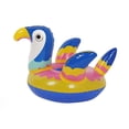thumbnail image 4 of Soporte de copa de PVC suave estilo Ins impermeable para fiesta de natación (loro colorido), 4 of 4