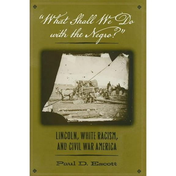 "What Shall We Do with the Negro?" : Lincoln, White Racism, and Civil War America (Hardcover)