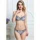 thumbnail image 2 of Conjunto de sujetador sexy a rayas con ropa interior sexy Conjunto de sujetador de encaje con cierre ajustable, 2 of 4