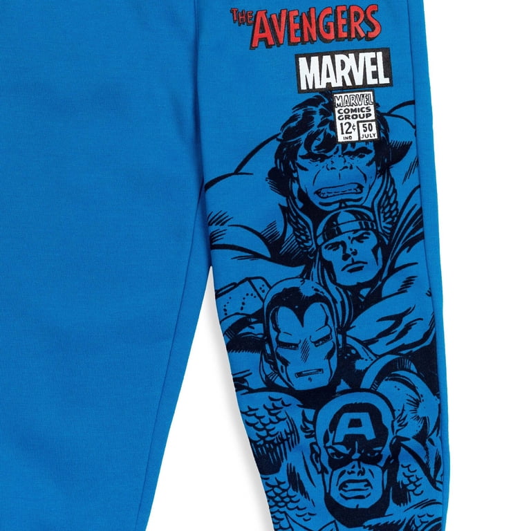 Marvel Comics Boys' 3-Pack Fleece Jogger Pants photo 7