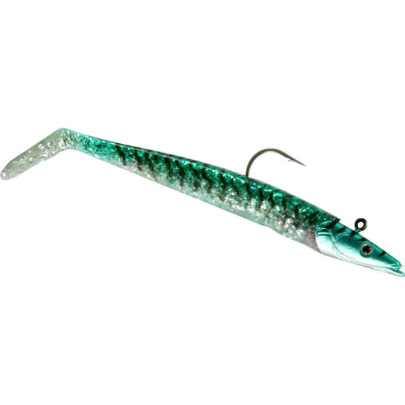 Savage Gear Se-J125-MAK Sandeel, Sinking Bait, Mackerel, 5", 4/5oz, 1 head 2 bodies, Sandeel, Sinking Bait, Mackere