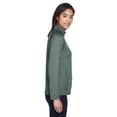 thumbnail image 4 of DJ LAD 1/4 ZIP TECH SHELL JCKT (FOREST HEATHER 3XL), 4 of 4