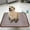 Brown, variant on Dog Cooling Mat, 16" x 12" Upgrade Pet Cool Mat for Dogs Cats, Summer Ice Silk Dog Cooling pad & Washable Pee Pad for Indoor or Outdoor - Bottom Waterproof and Anti Slip (Grey)