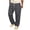 01 Dark Gray, variant on Pants for Men Relaxed Fit Casual Elastic Waist Drawstring Trousers with Pockets Wide Leg Straight Slacks