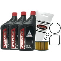Cyclemax Genuine 1979-1981 Honda CM400 CM 400 10W-40 Oil Change Kit