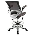 thumbnail image 3 of Modern Contemporary Work Office Chair Brown, 3 of 4