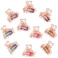 thumbnail image 2 of 10 unids Mini Cierre del cabello Pequeño Pelo Glaw Clip Pein Charrette Harrette Horquilla, 2 of 5