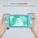 thumbnail image 4 of Funda protectora para Nintendo Switch Lite, carcasa rígida de PC de primera calidad, absorción de impactos, antiarañazos, compatible con Nintendo Lite con 4 tapas de agarre para el pulgar, 4 of 7
