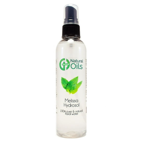 Melissa Floral Water 4 oz Plastic Bottle w/ Black Sprayer