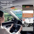 thumbnail image 4 of Wooden car air freshener - car odor eliminator for sun visor clips, vehicle fragrance diffuser for cabin, truck & (ocean), 4 of 5