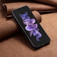 thumbnail image 4 of Allytechgroup Compatible with Samsung Galaxy Z Flip 6 5G Case, Lightweight PU Leather Full Protection Anti-Shock Non-Slip Folio Case for Galaxy Z Flip6 5G, Black, 4 of 6
