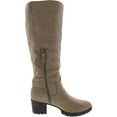 thumbnail image 5 of Dr. Scholl's Shoes Womens Like It Faux Suede Lug Sole Knee-High Boots, 5 of 5