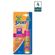 Banana Boat Sport Performance Sunscreen Stick Spf 50 0.5 Oz (Pack Of 4)