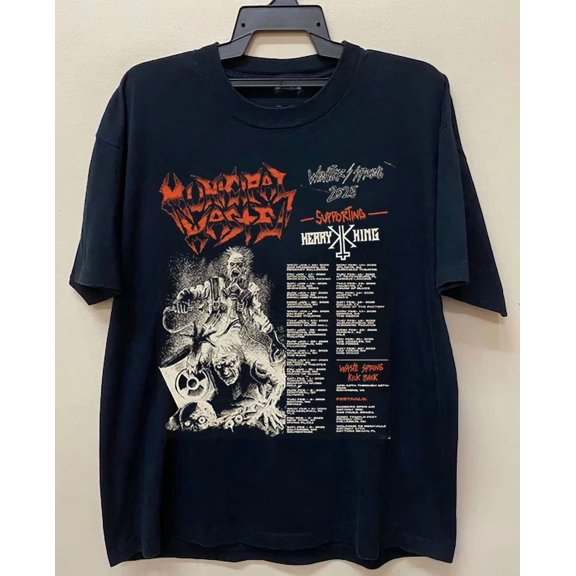 CLASSIC Municipal Waste Spring Tour 2025 Kerry King T Shirt Full Size S-5XL AL875