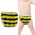 thumbnail image 3 of Pantalones de entrenamiento para piscina de verano, transpirables, impermeables, reutilizables, ajustables, de tamaño libre, Bee, 3 of 9