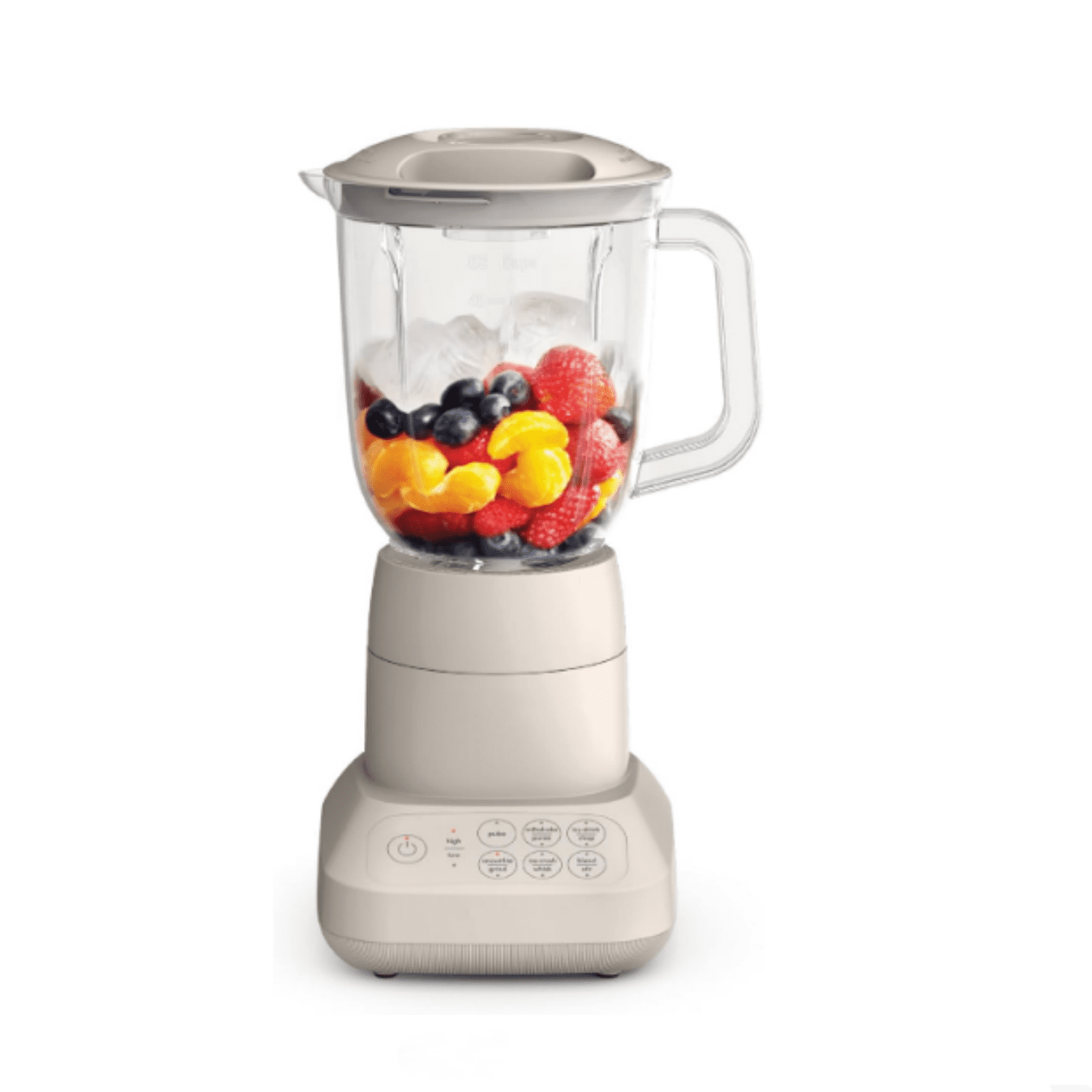 10 Speed Countertop Blender, Juicer & Smoothie Maker, Fits-anywhere™ Kitchenware, Slim Flip & Store Design, Dishwasher 48oz Capacity Pitcher & Lid, Stainless Steel Blade, 450 Watt, Oatmilk