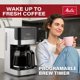 thumbnail image 2 of Cafetera Melitta Aroma Tocco Glass Programable de 10 Tazas, 2 of 7