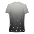 thumbnail image 4 of Camisetas de Manga Larga para Hombres, Camiseta Deportiva de Impresión Casual de Nueva Moda, Blusa de Cuello Redondo de Manga Corta, 4 of 9