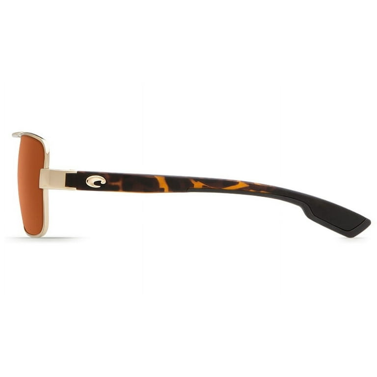 Costa Del Mar North Rose Gold Matte Retro Square Sunglasses Walmart