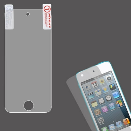 Clear LCD Screen Protetor Cover Film + Cloth Wipe for iPod Touch 5th