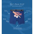 thumbnail image 4 of Little Blue House Men's Funny Boxer Briefs, Two Balls, Medium, 4 of 4