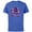 Royal Heather, variant on Marvel Doctor Strange Multiverse of Madness America Chavez - Short Sleeve Cotton T-Shirt for Adults - Customized-Navy