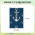 thumbnail image 6 of ONETECH Anchor Blue Ocean Golf Towel - Birthday Gift Golf Gift for Men 1PC, 6 of 7