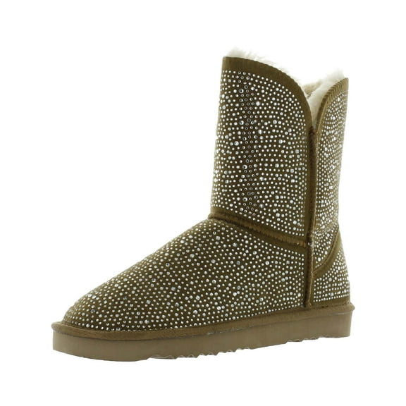 INC Womens Adrie Faux Fur Lined Pull On Winter & Snow Boots