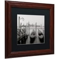 thumbnail image 2 of Trademark Fine Art "Venezia II" Canvas Art by Alan Blaustein, Black Matte, Wood Frame, 2 of 4