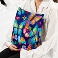 thumbnail image 6 of Flower Butterfly Velvet Throw Pillows Set of 2 - Decorative Pillows with Unique Patterns for Sofa Couch Bed - Pillow Covers - Available in 16x16, 18x18, 20x20 Inches, 6 of 6