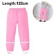 thumbnail image 1 of Dinheiro Pantalones de lluvia impermeables reflectantes para niños y niñas Ropa impermeable ligera, 1 of 8