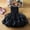Black, variant on Baby Girls Tutu Dress Sleeveless Toddler Kids Sundress Tulle Bubble Dress Casual Party Princess Dresses Girls Summer Dresses Size 4-5 Years Black