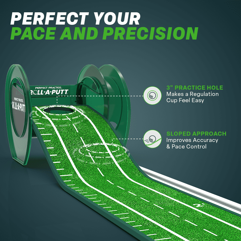 Perfect Practice Roll-a-Putt Mat, 8 Feet photo 6