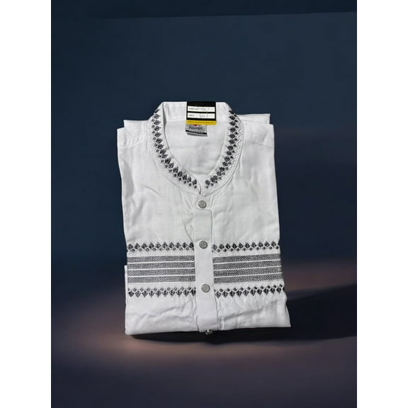 Traditional Men's Soft Cotton Kurta, Cultural Wear for Men,206