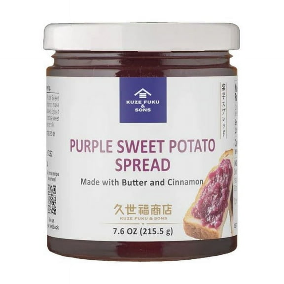 Kuze Fuku & Sons Purple Sweet Potato Spread 7.6 oz, 12 Jars