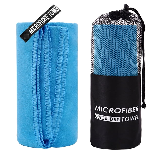 Microfiber Travel Towels Fast Drying Towel for Camping Beach Gym Backpacking