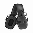 thumbnail image 2 of Impact Hearing Headphones Electronic Earmuffs Outdoor Sports Noise-Cancelling Headphones Black, 2 of 6