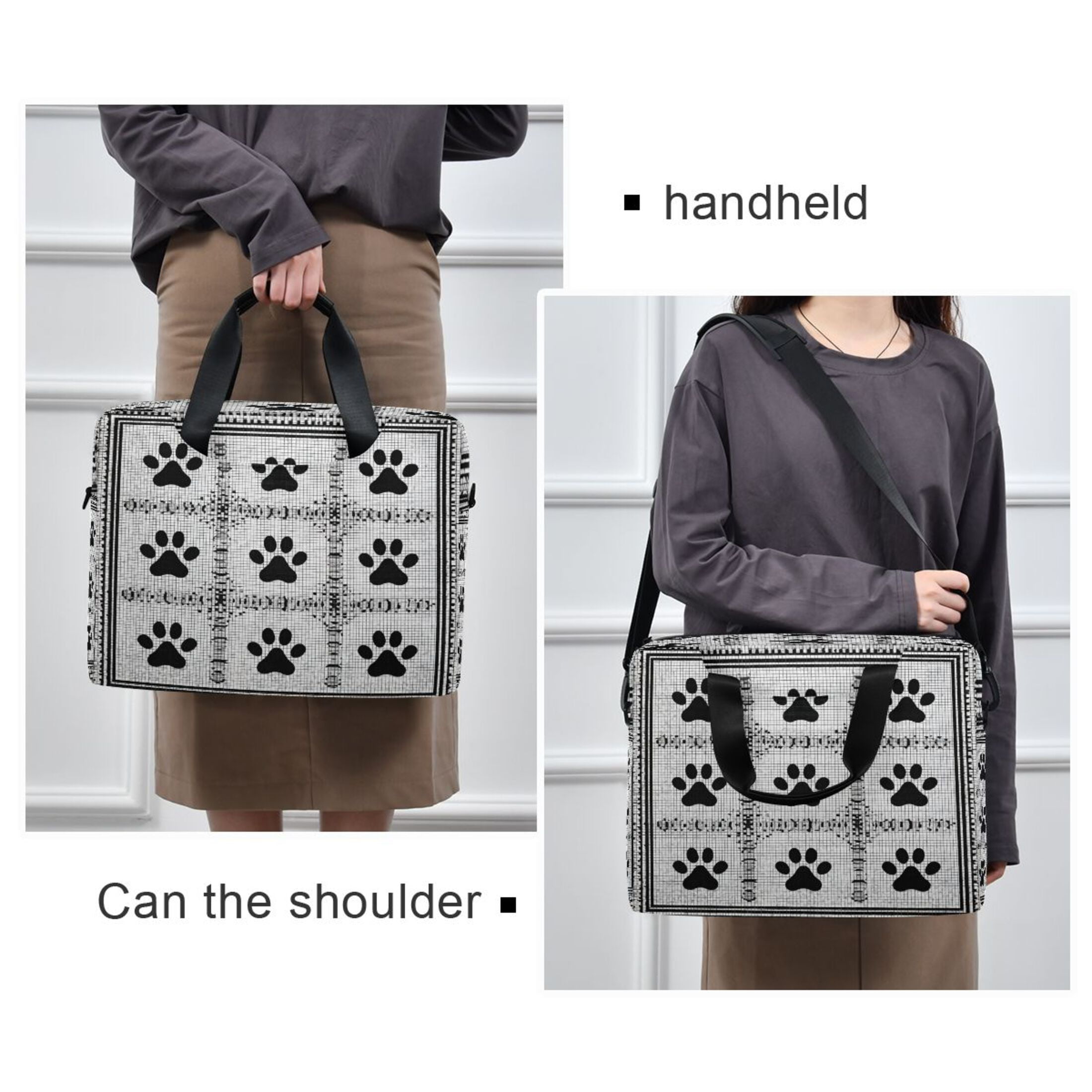 Laptop Bag Laptop Briefcase 15.7 x 3 x 11.8 Inches Laptop Bag Briefcases Laptop Storage Travel Laptop Bag Work Laptop Bag Black Claws
