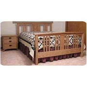 Woodcraft Project Paper Plan To Build Mission Beds - Material Not Included