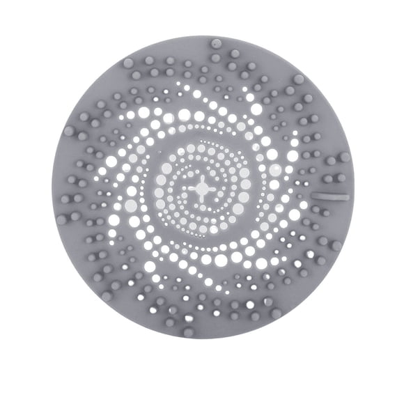 Hair Catcher Drain Cover, Durable Plastic Bathroom Hair Filter Screen, Odor-Proof Pipe Sealing Cover for Shower Sink Tub Floor Drain