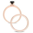 thumbnail image 4 of Everly Women's Diamond 14k Rose Gold Bridal Set, 4 of 7