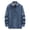 Dark Blue, variant on TOUMENY Men Sweater Long Sleeve Casual Half Zip Mock Neck Fleece Knit Pullover Solid Winter Warm Slim Fit Fashion Tops Coffee XXXL