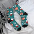 thumbnail image 5 of Vsdgher Medical Elements Crew Socks for Men & Women, Breathable Casual Athletic Ankle Socks, 5 of 6