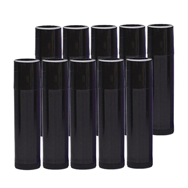 Bálsamo de brillo labial rellenable con tubos de lápiz labial vacíos 10X 5G